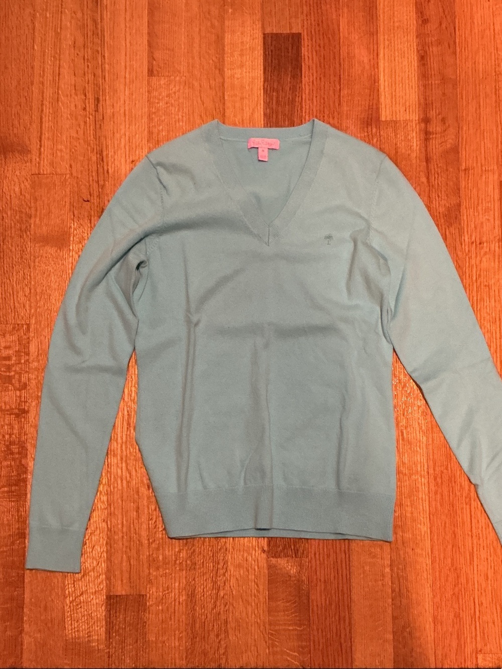 Lilly Pulitzer Women's V-Neck Sweater in Aqua